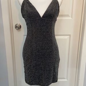Slinky black dress